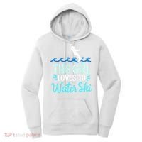This Loves To Water Ski Meaningful Gift Women's Hoodie thumb 0