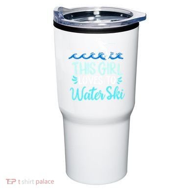 This Loves To Water Ski Meaningful Gift Tumbler
