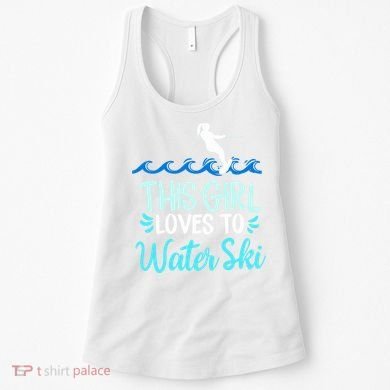 This Loves To Water Ski Meaningful Gift Women's Tank Top