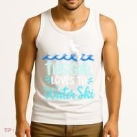 This Loves To Water Ski Meaningful Gift Tank Top thumb 3