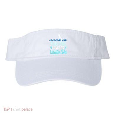 This Loves To Water Ski Meaningful Gift Visor