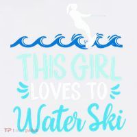 This Loves To Water Ski Meaningful Gift Visor thumb 3