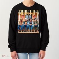 Thug Life Trump Vance Kennedy Elon Women's Sweatshirt thumb 0