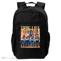 Thug Life Trump Vance Kennedy Elon Backpack thumb 0