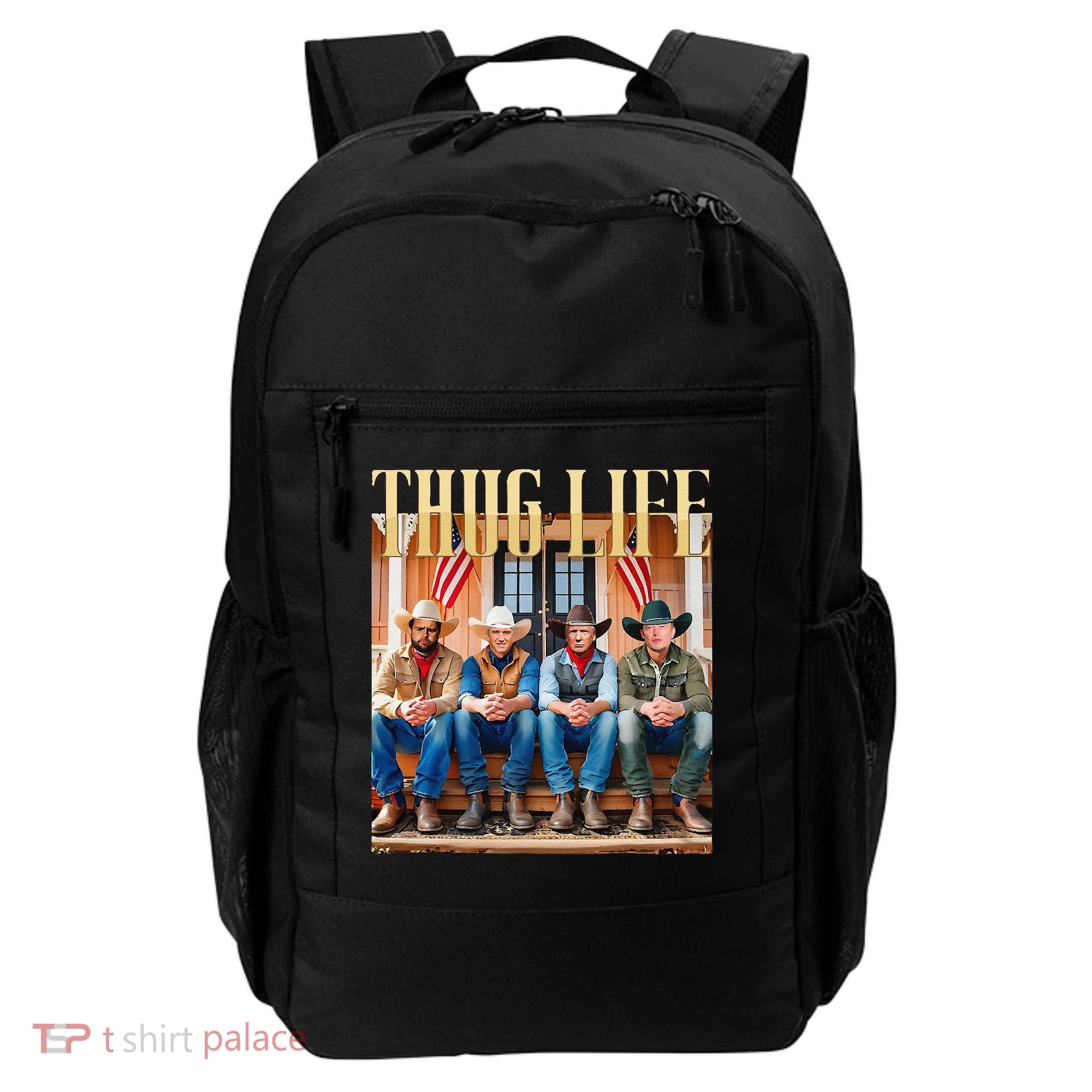 Thug Life Trump Vance Kennedy Elon Backpack