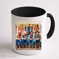 Thug Life Trump Vance Kennedy Elon Coffee Mug thumb 1