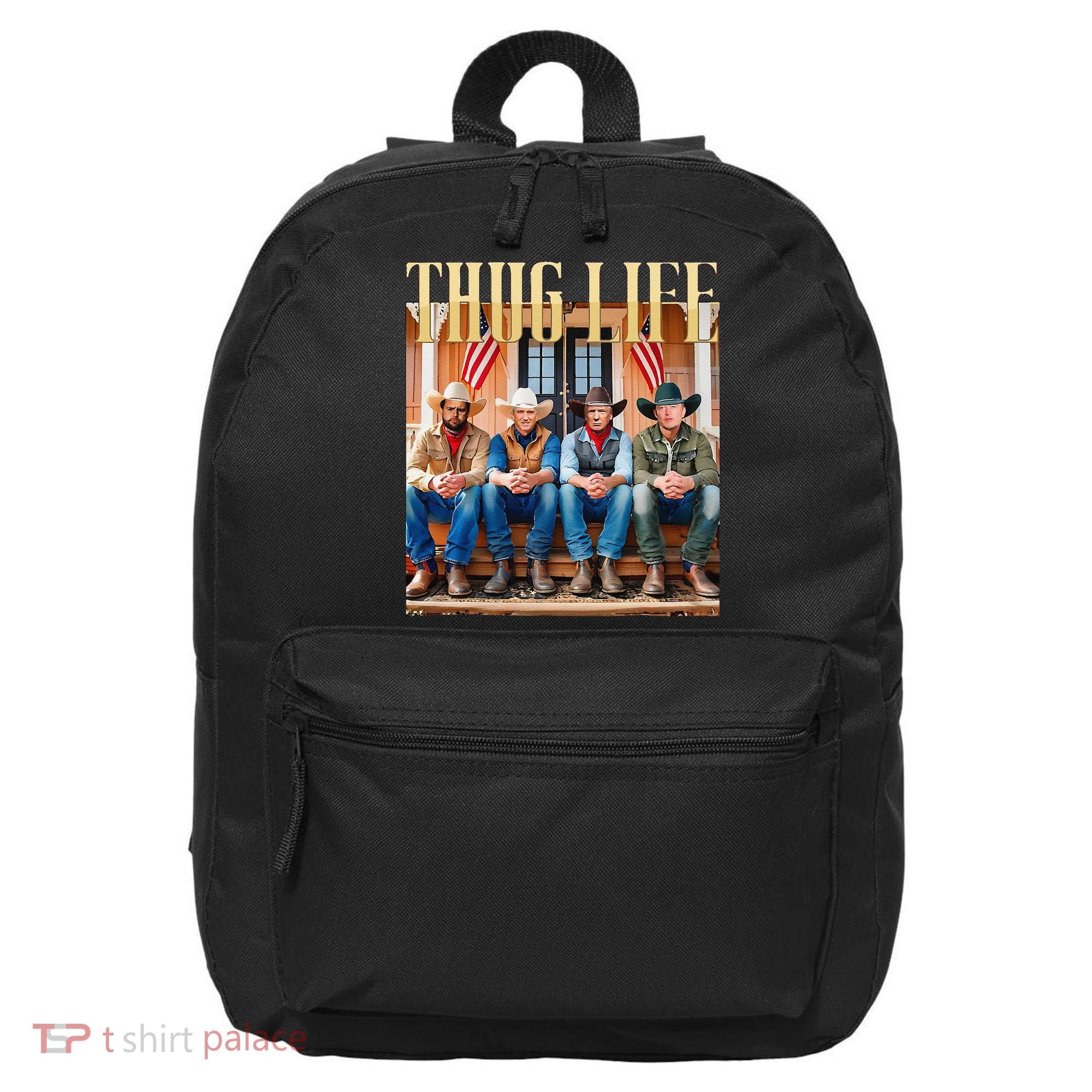 Thug Life Trump Vance Kennedy Elon 16 in Basic Backpack