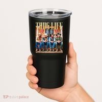 Thug Life Trump Vance Kennedy Elon Tumbler thumb 2