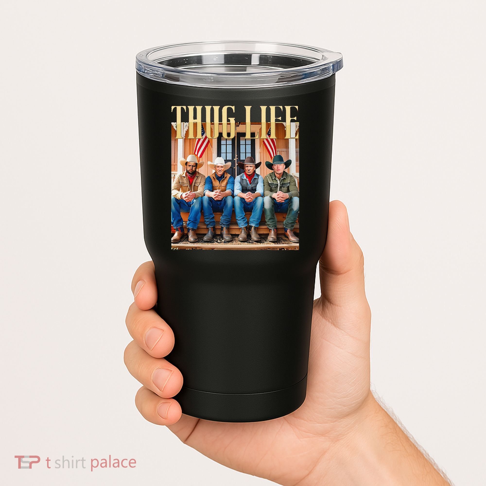 Thug Life Trump Vance Kennedy Elon Tumbler