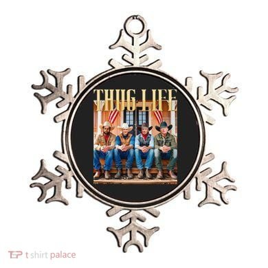 Thug Life Trump Vance Kennedy Elon Ornament