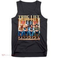Thug Life Trump Vance Kennedy Elon Tank Top thumb 0