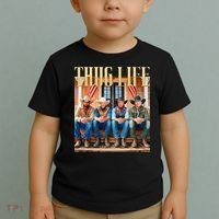 Thug Life Trump Vance Kennedy Elon Toddler T-Shirt thumb 2