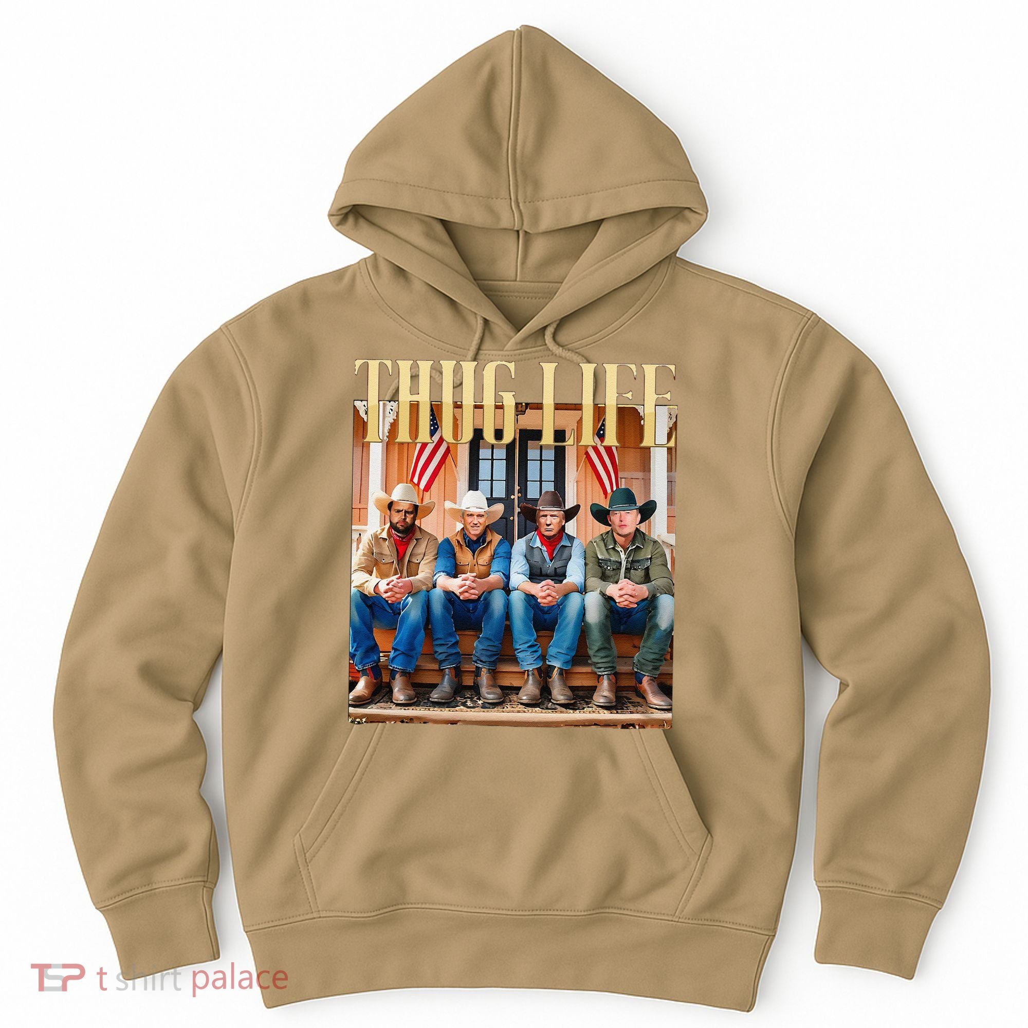 Thug Life Trump Vance Kennedy Elon Hoodie