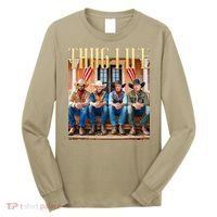 Thug Life Trump Vance Kennedy Elon Long Sleeve Shirt thumb 0
