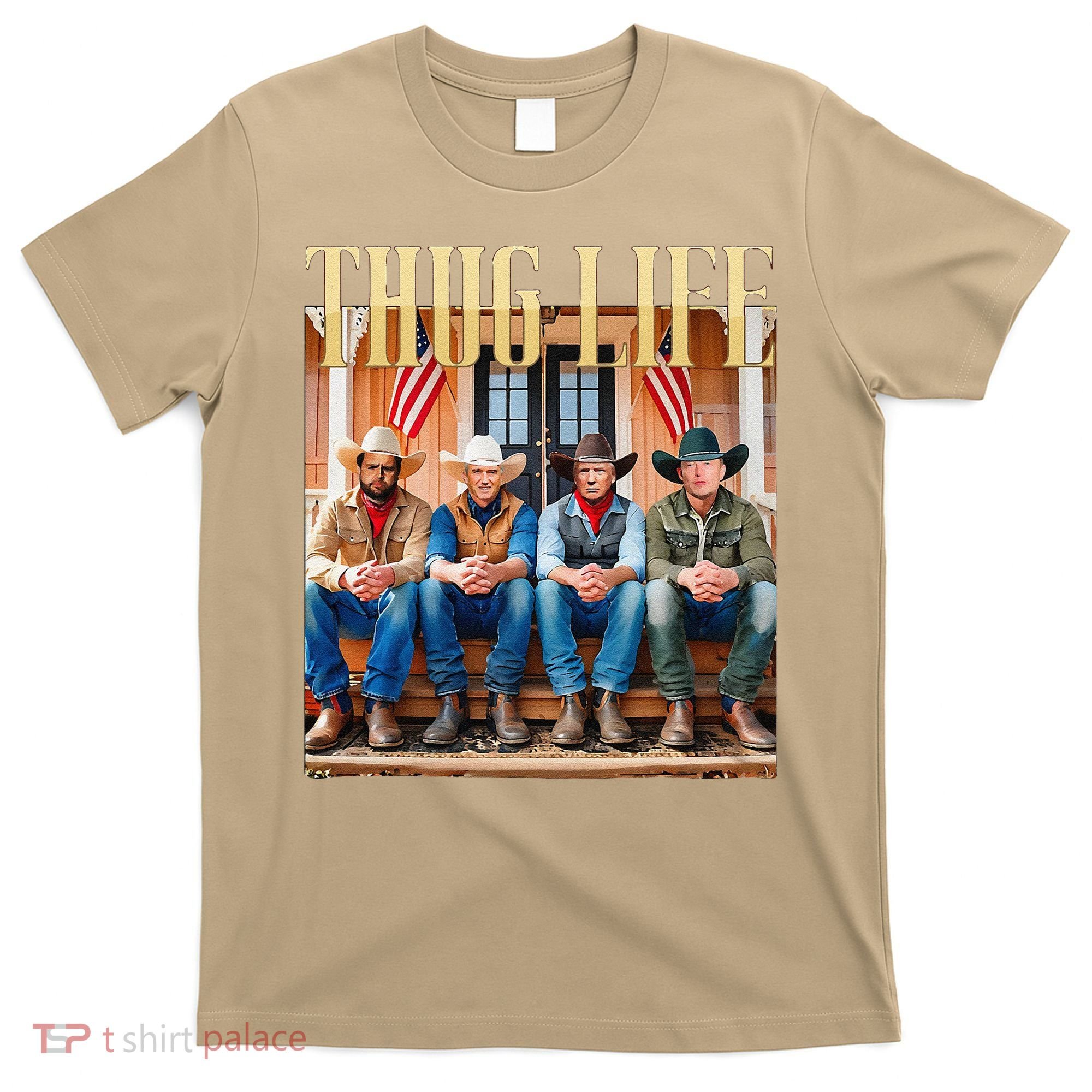 Thug Life Trump Vance Kennedy Elon T-Shirt
