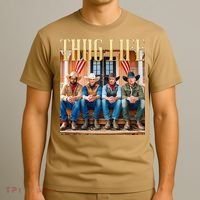 Thug Life Trump Vance Kennedy Elon T-Shirt thumb 3