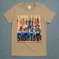 Thug Life Trump Vance Kennedy Elon T-Shirt thumb 5