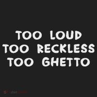 Too Loud Too Reckless Too Ghetto Black History Month Beanie thumb 2