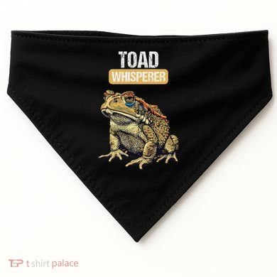 Toads Lovers Toad Whisperer USA-Made Doggie Bandana