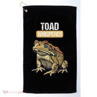 Toads Lovers Toad Whisperer Golf Towel thumb 0