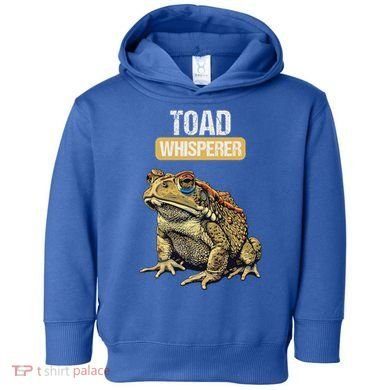 Toads Lovers Toad Whisperer Toddler Hoodie
