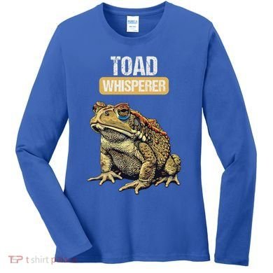 Toads Lovers Toad Whisperer Women's Long Sleeve Shirt