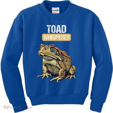 Toads Lovers Toad Whisperer Kids Sweatshirt
