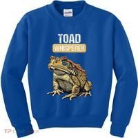 Toads Lovers Toad Whisperer Kids Sweatshirt thumb 0