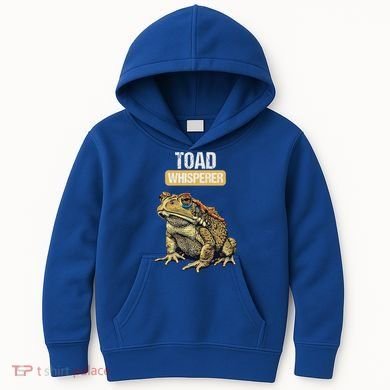 Toads Lovers Toad Whisperer Kids Hoodie