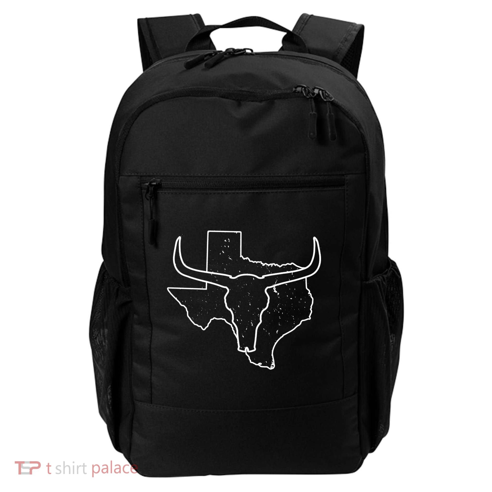 Texas Bull Horns Backpack