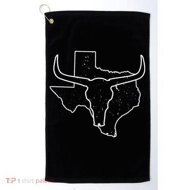 Texas Bull Horns Golf Towel