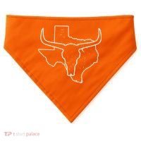 Texas Bull Horns USA-Made Doggie Bandana thumb 0