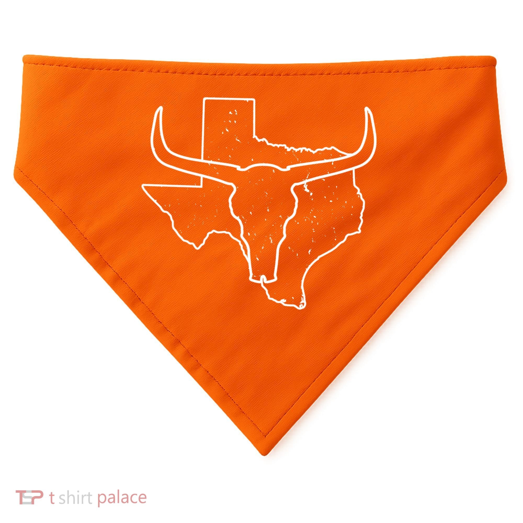 Texas Bull Horns USA-Made Doggie Bandana