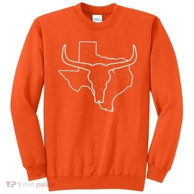 Texas Bull Horns Sweatshirt