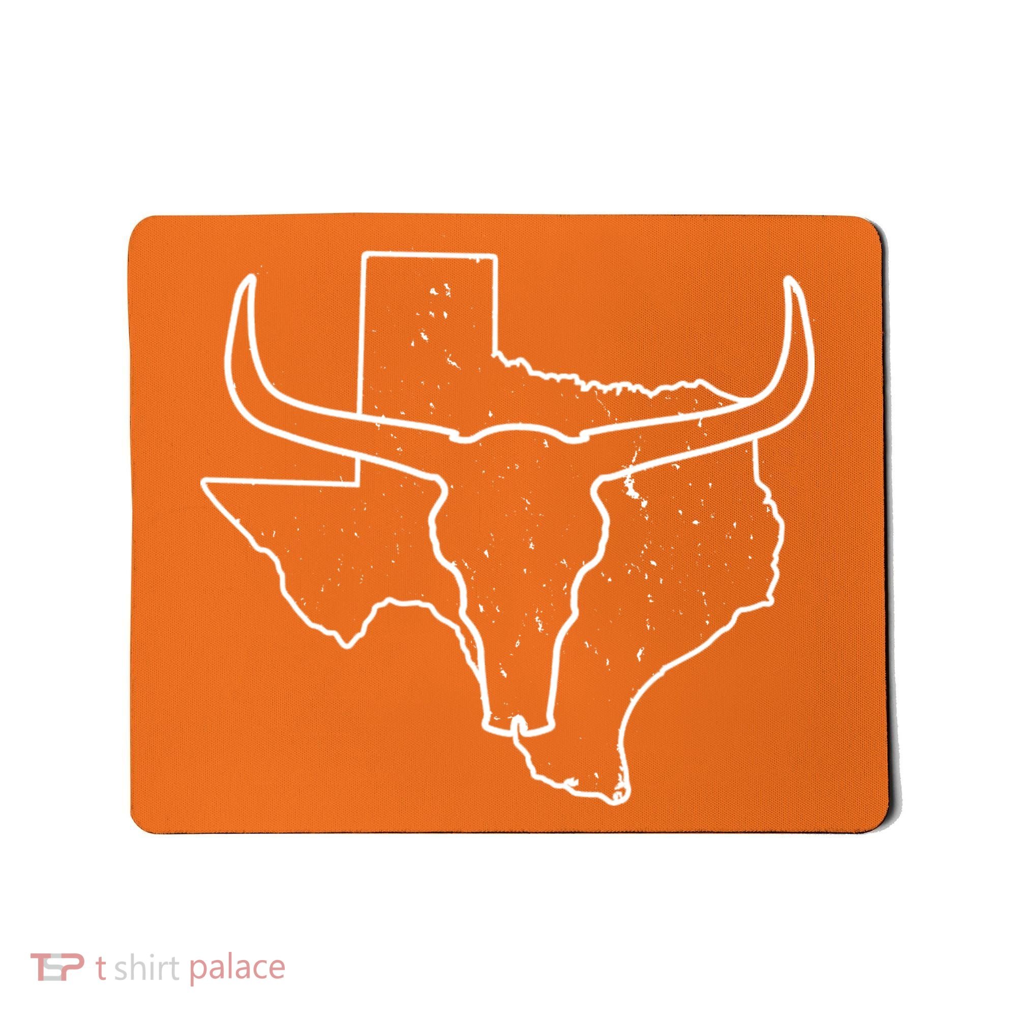 Texas Bull Horns Mousepad