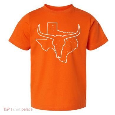 Texas Bull Horns Toddler T-Shirt