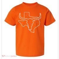 Texas Bull Horns Toddler T-Shirt thumb 0