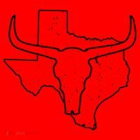 Texas Bull Horns Santa Hat thumb 1