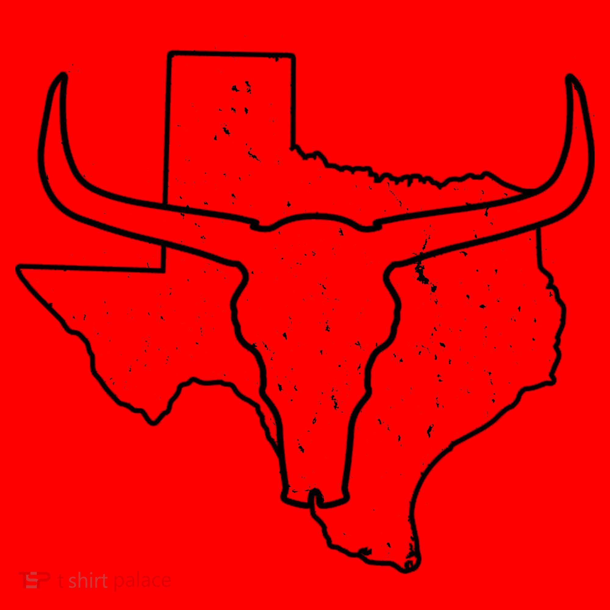 Texas Bull Horns Santa Hat