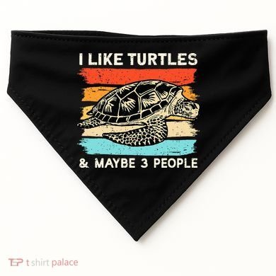 Turtle Lover, Turtle Art, Types Turtle, Turtle  USA-Made Doggie Bandana