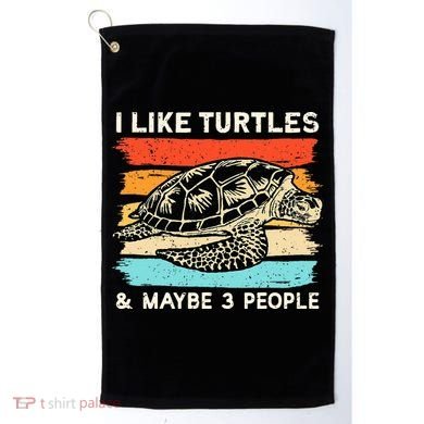 Turtle Lover, Turtle Art, Types Turtle, Turtle  Golf Towel