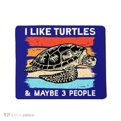 Turtle Lover, Turtle Art, Types Turtle, Turtle  Mousepad