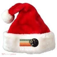 Too Legit To Split Funny Retro Bowling Team Unisex Blower Santa Hat thumb 0