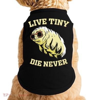 Tardigrade Live Tiny Die Never Water Bear Microbiology Doggie Tank