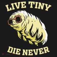 Tardigrade Live Tiny Die Never Water Bear Microbiology USA-Made Doggie Bandana thumb 2