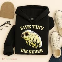 Tardigrade Live Tiny Die Never Water Bear Microbiology Hoodie thumb 4