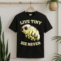 Tardigrade Live Tiny Die Never Water Bear Microbiology T-Shirt thumb 2