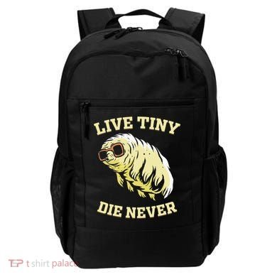 Tardigrade Live Tiny Die Never Water Bear Microbiology Backpack