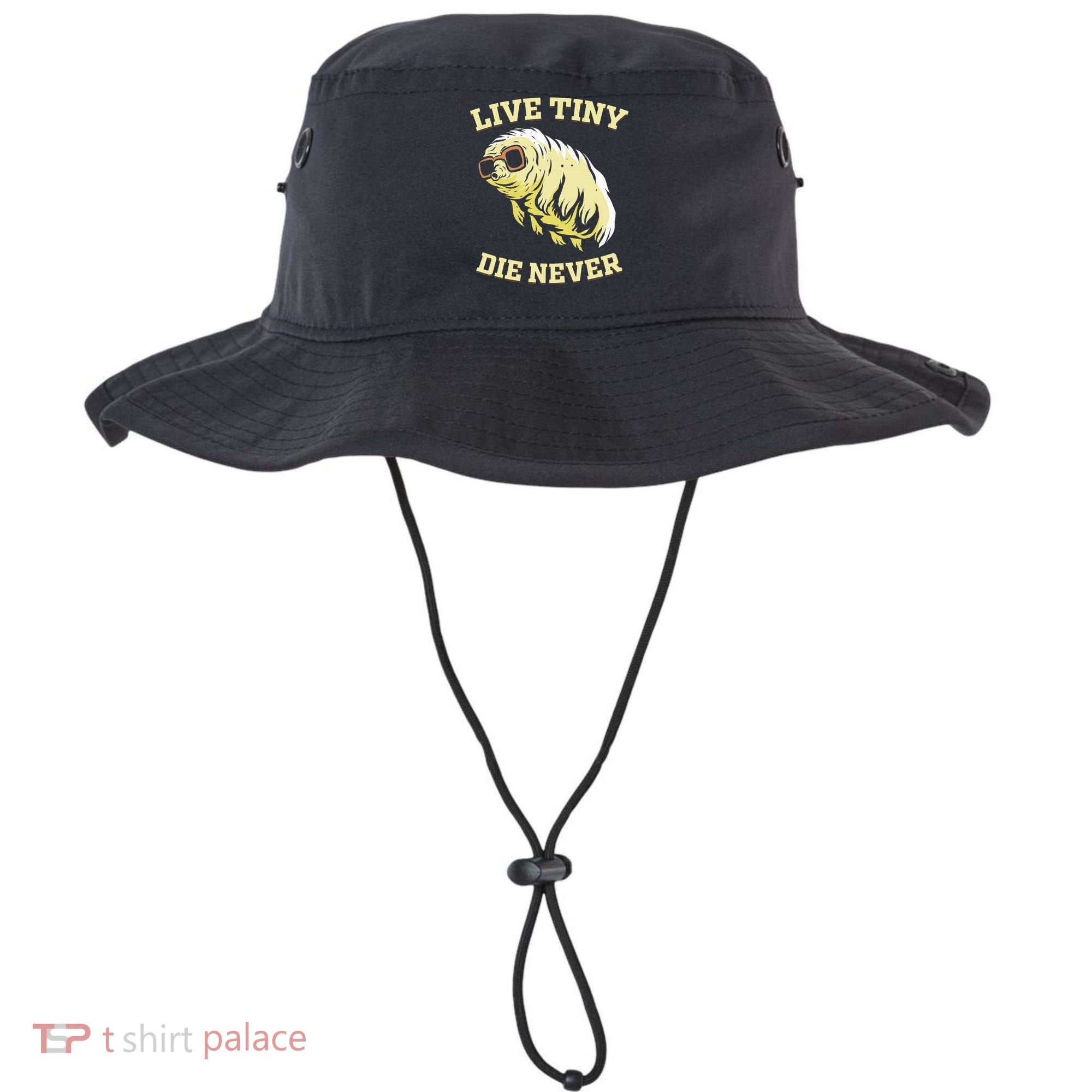 Tardigrade Live Tiny Die Never Water Bear Microbiology Bucket Hat