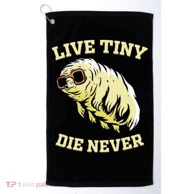Tardigrade Live Tiny Die Never Water Bear Microbiology Golf Towel